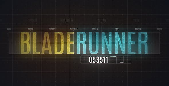 Videohive Blade Runner 20971584