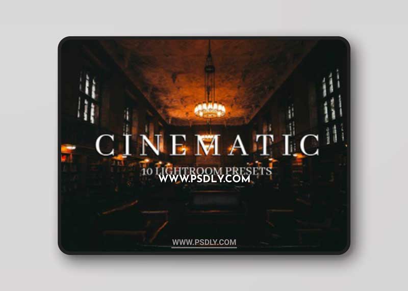 CM - 10 Cinematic Style Lightroom Presets 2058390