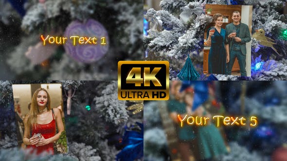 Videohive Christmas Slideshow 4K 23054112