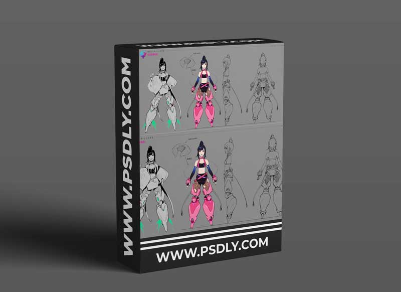 Create an Entire Portfolio-Ready Character Design Project