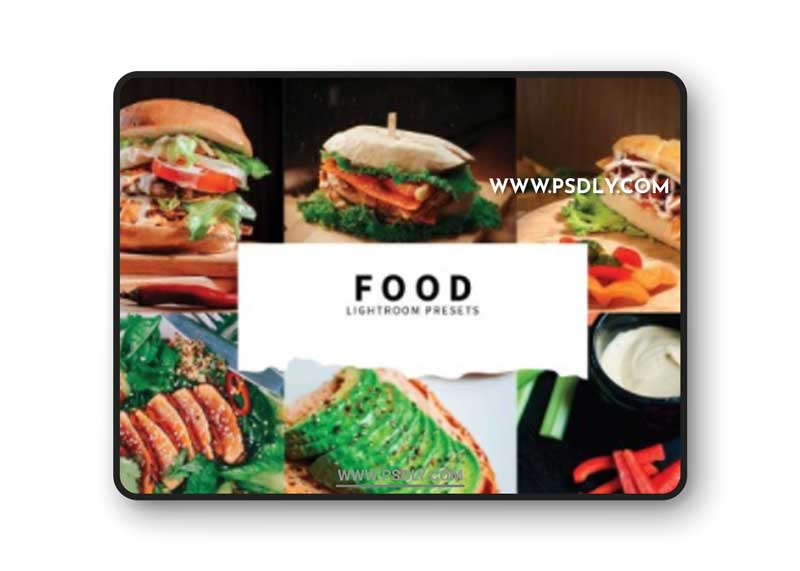 CreativeMarket - 10 Food Lightroom Presets 5808540