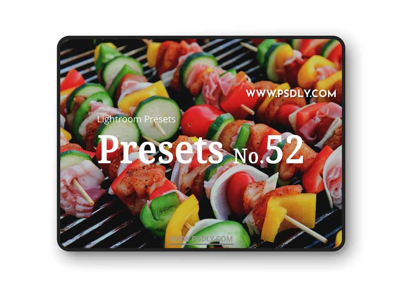 CreativeMarket - 10 Food Lightroom Presets 5808541