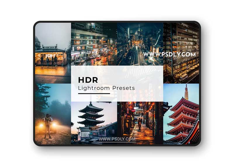 CreativeMarket - 10 HDR Pro Lightroom Presets 5386492