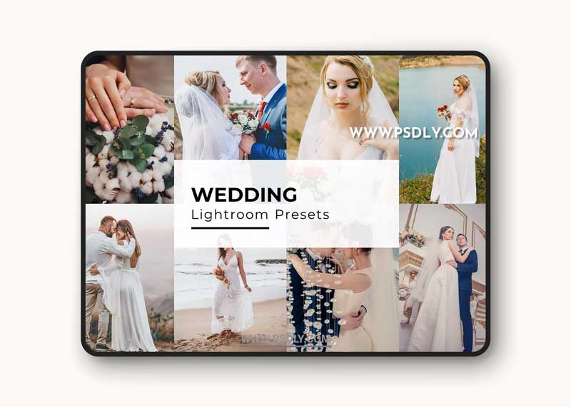 CreativeMarket - 10 Wedding Lightroom Presets 5383209