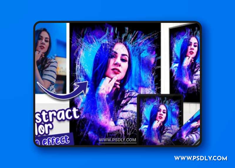 CreativeMarket - Abstract Photo Template 6332287
