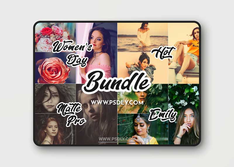 CreativeMarket - Photoshop Actions March Bundle 4IN1 5985333