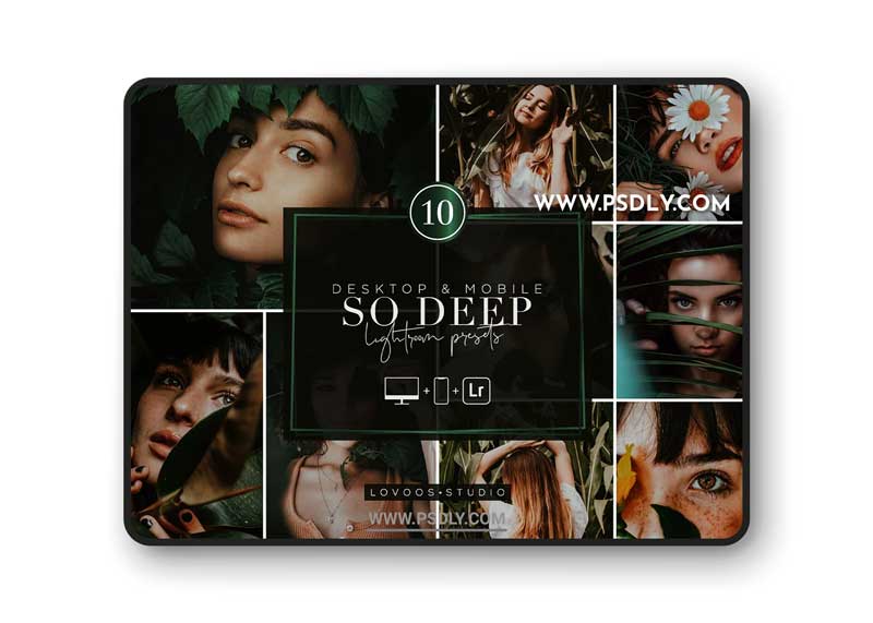 CreativeMarket - SO DEEP - Lightroom Presets 6125143