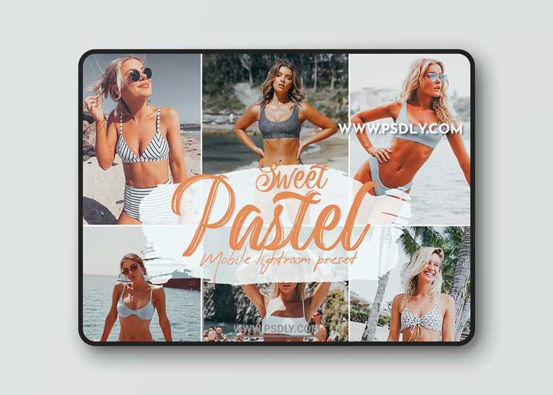CreativeMarket - Sweet Pastel Lightroom Presets 5779709