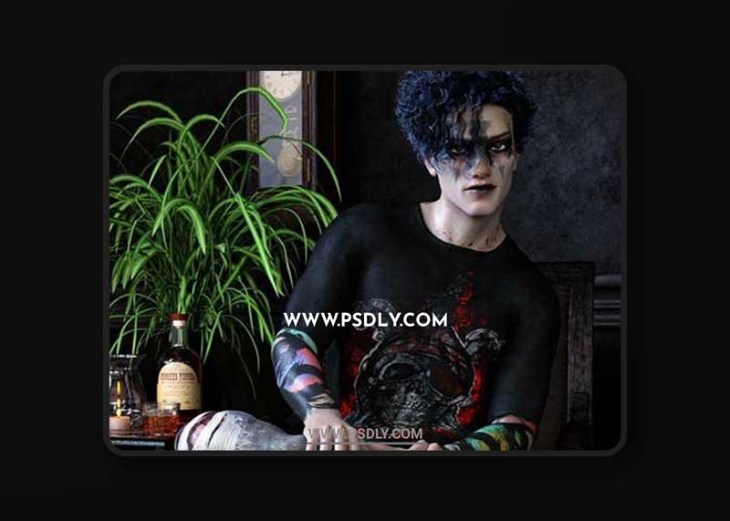 DAZ3D - Kyle for Genesis 8 Male 000163