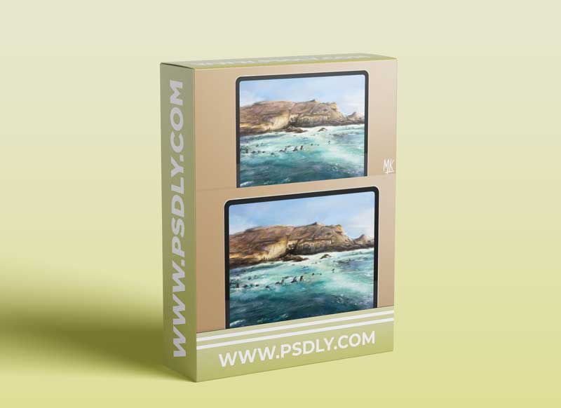 Digital Oil Painting in Procreate | Painting Landscapes