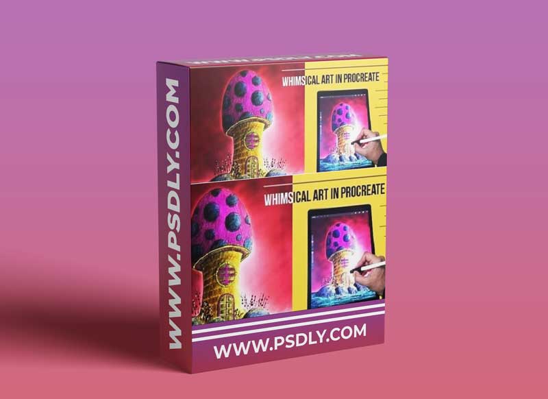 Digital illustration: Whimsical art in Procreate