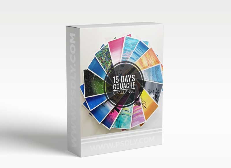 15 Days Gouache Painting Challenge- Beginning Your Creative Journey with Gouache
