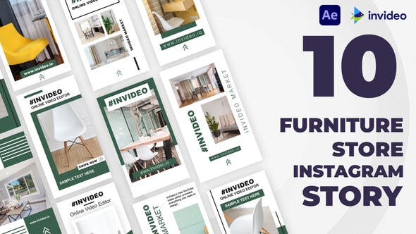 Videohive Furniture Store Instagram Stories Template 32928764