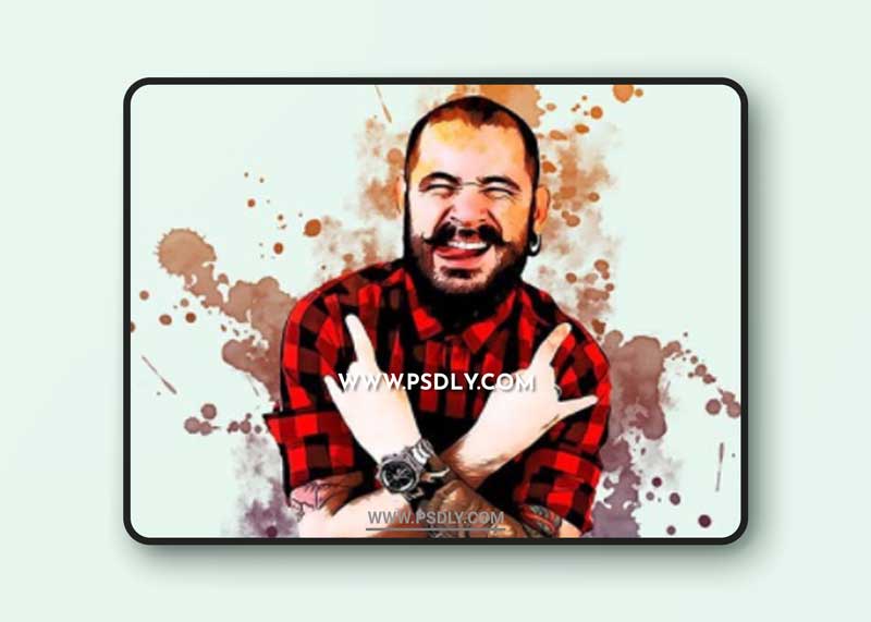 GraphicRiver - Cartoon Paint Photoshop Action 31909126