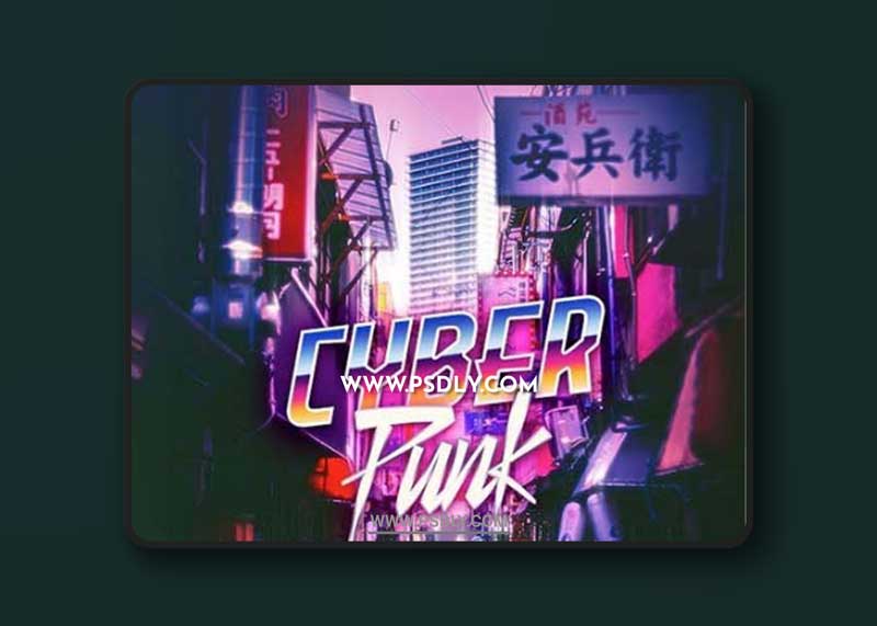 GraphicRiver - Cyberpunk Photoshop Action 26205020