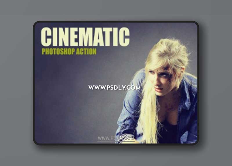 Graphicriver - 22128662 Cinematic Effect Photoshop Action