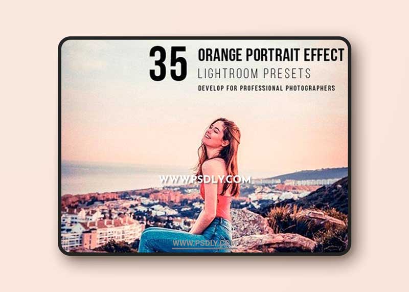 Graphicriver - 22141416 35 orange portrait effect presets