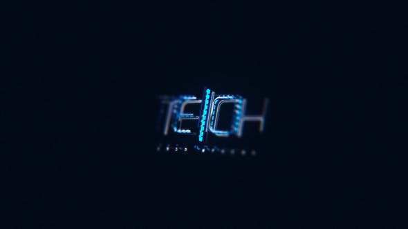 Videohive Tech Logo Reveal 32935871