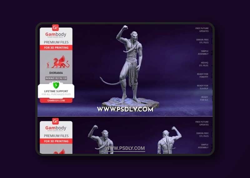 Jake Sully – 3D Print Model