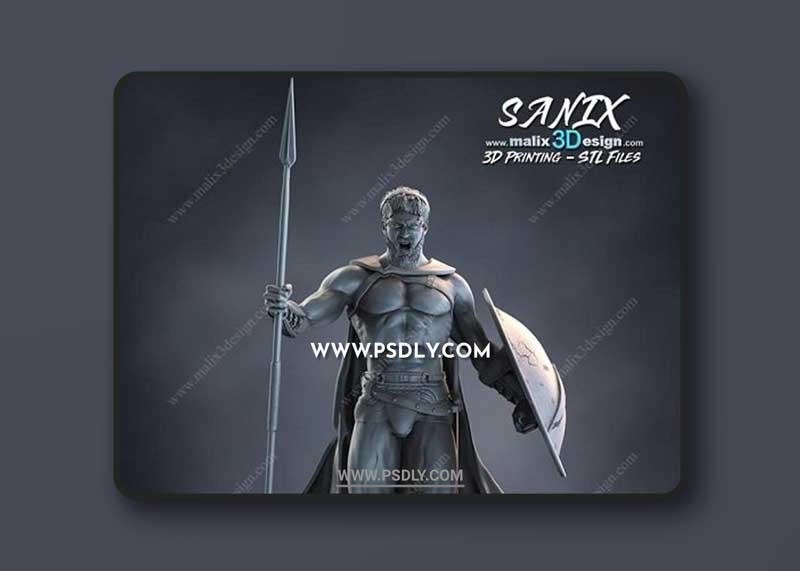 LEONIDAS (300 SPARTANS) – 3D Print Model