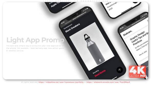 Videohive Light Application Promotion | A15 33224943