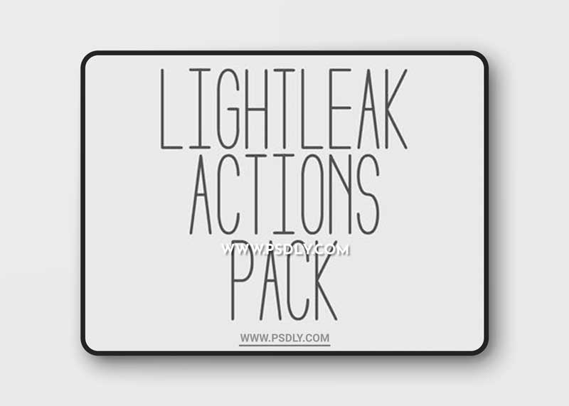 Light Leak Effects - Actions Pack for Photoshop