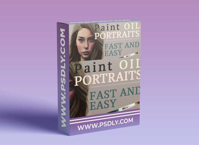 Painting Vibrant and Fun Oil Portraits - Fast and Easy