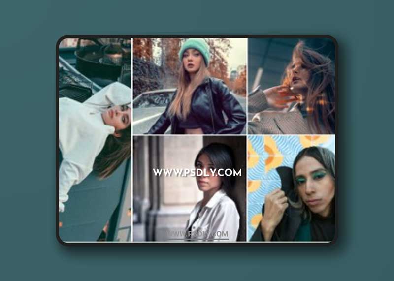 Pastel Blue Tones Action & Lightroom Preset