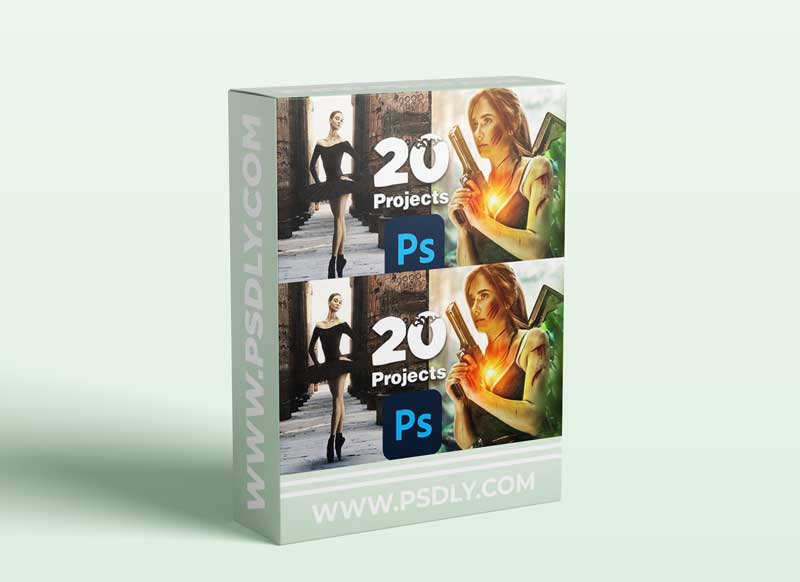 Photoshop Pro Masterclass - 20 Compositing Projects