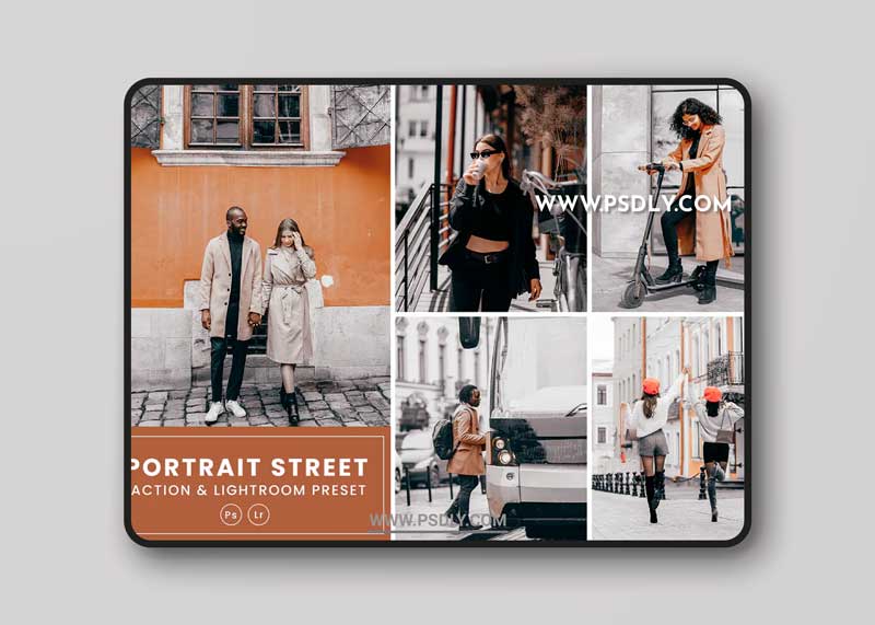 Portrait Street Action & Lightrom Presets