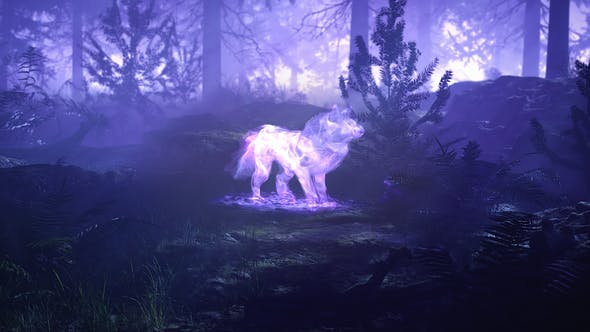 Videohive Spirit Wolf Logo 33004966