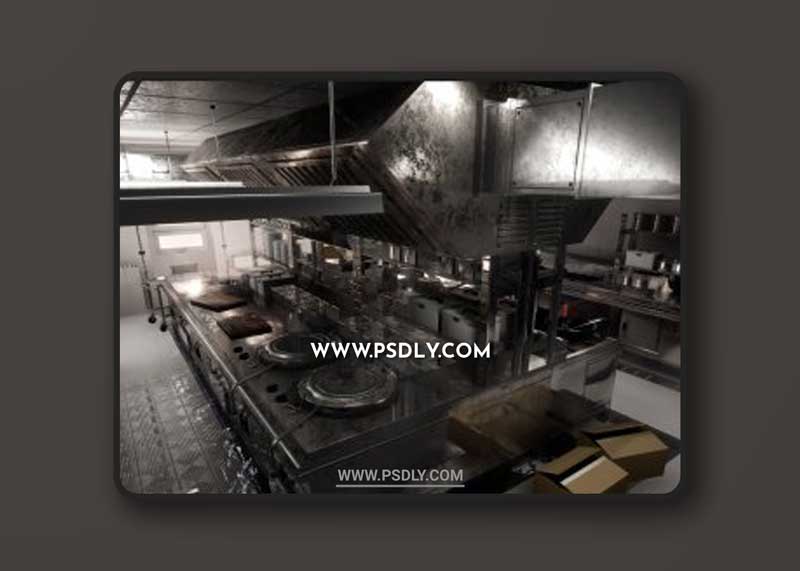 Restaurant Kitchen Props v.01