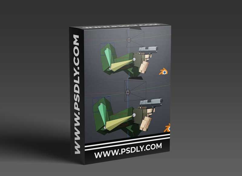 Rigging and Animating Low Poly FPS Arms in Blender