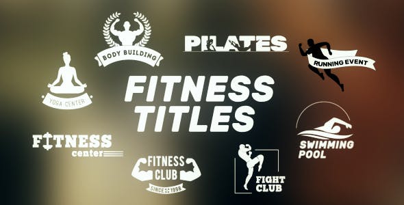 Videohive Fitness Sport Titles 19870515