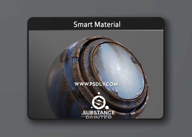 Substance Painter - Dominique Buttiens - Rust Smart Materials