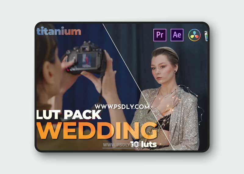 Titanium Wedding LUT pack (10 Luts)