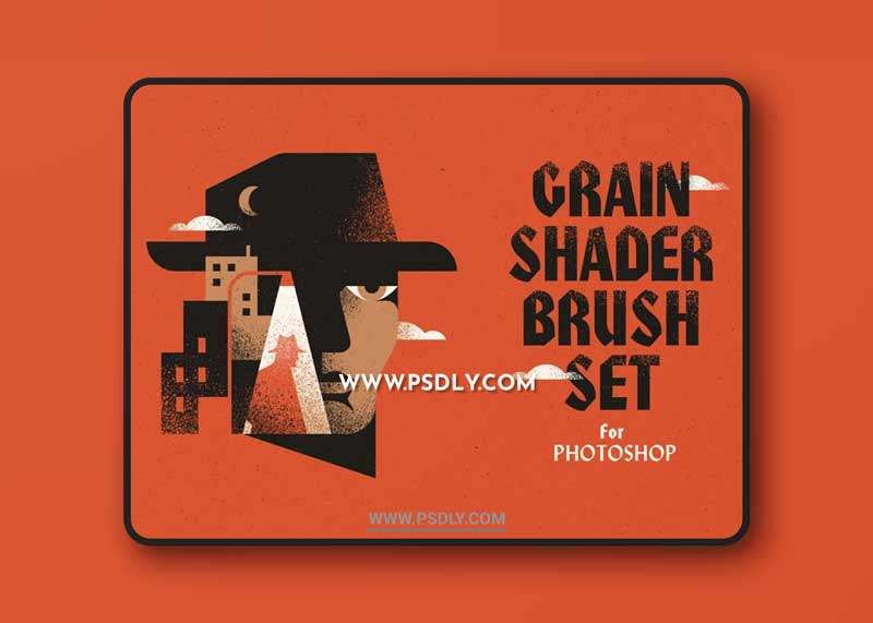 True Grit Texture Supply - Grain Shader Brush Set for Photoshop