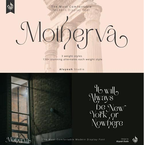 Al Motherva Font Family