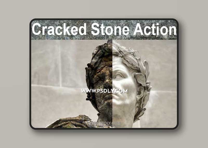 GraphicRiver - Cracked Stone Photoshop Action Vol 3 24670846