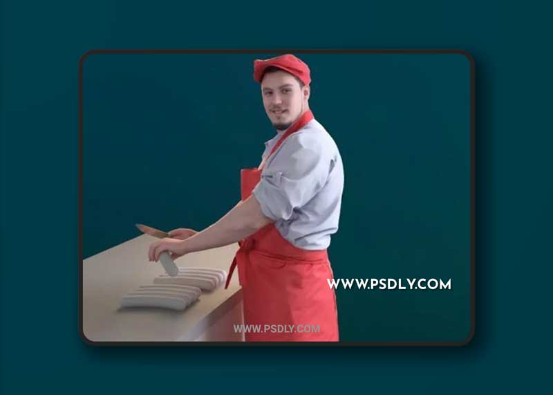 10136 Sevin Scanned 3d model