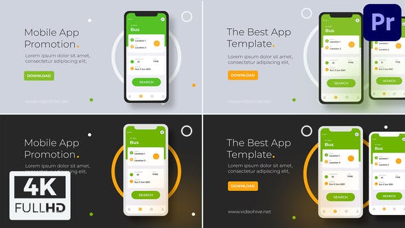 Videohive - Mobile App Promo Mogrt 99 - 33323377