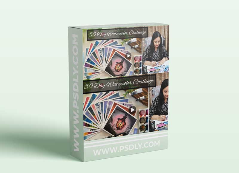 50 Day Watercolor Challenge- A Way to develop your Watercolor Skills and Develop a Daily Habit