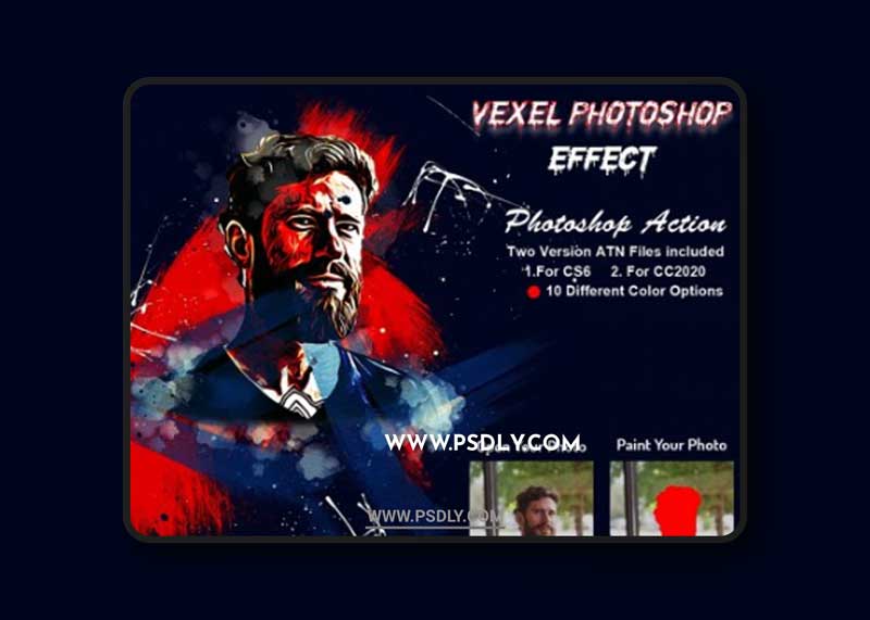 CreativeMarket - Vexel Photoshop Effect 6318182