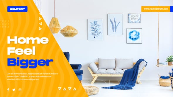 Videohive Comfort -Furniture Company Promo 29339279