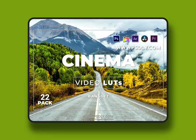 Bangset Cinema Pack 22 Video LUTs