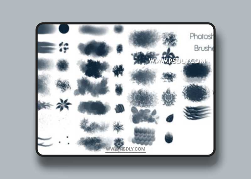 Blending & Texturing - 50 Photoshop Brushes Pack