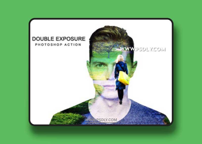 CM - Double Exposure Photoshop Action 2070513