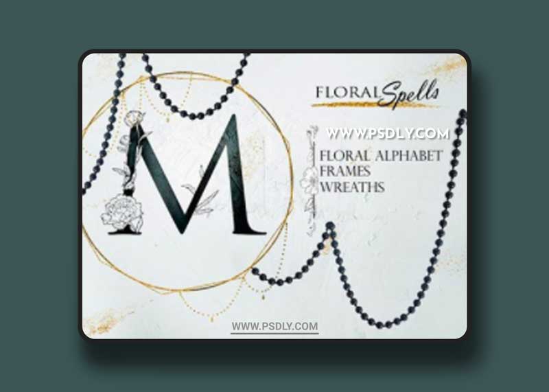 CM - Floral Spells Alphabet 2516701