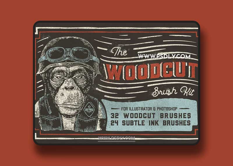 CM - The Woodcut Brush Kit 1756510