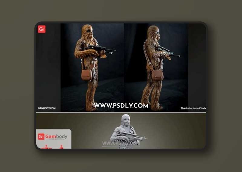 Chewbacca – 3D Print Model